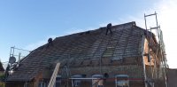 Dachdeckerbetrieb Räder: Kobrow Dachsanierung Wohnhaus mit Anbau
